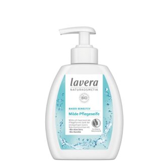 LAVERA Κρεμοσάπουνο Basis Sensitiv με βιολογική αλόη και βιολογικό χαμομήλι