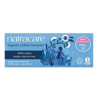 Natracare Ταμπόν Extra Απορροφητικά για Μεγάλη Ροή