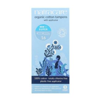 Natracare Ταμπόν με Εφαρμοστή Μεγάλη Ροή