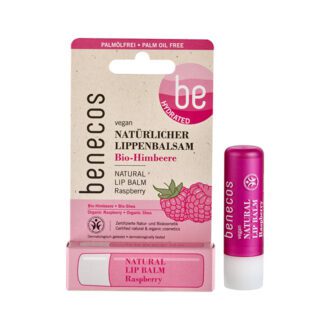 BENECOS LIP BALM RASBERRY 2