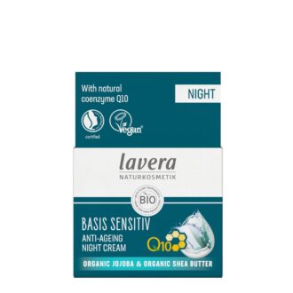 LAVERA Q10 Κρέμα Νυκτός Basis (με αντιγηραντική δράση) Προσώπου