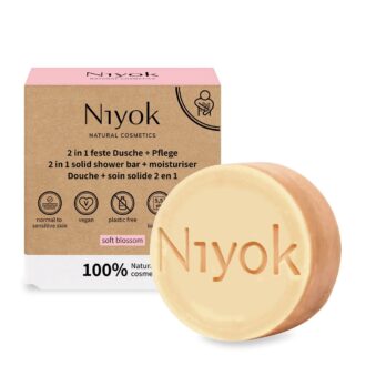 NIYOK Στερεό Αφρόλουτρο & Ενυδάτωση Soft Blossom